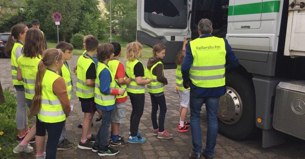 Spedition Kellershohn LKW toter Winkel - Philosophie